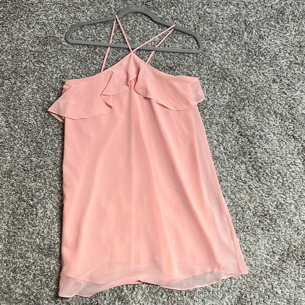Haute Hippie small blush pink dress